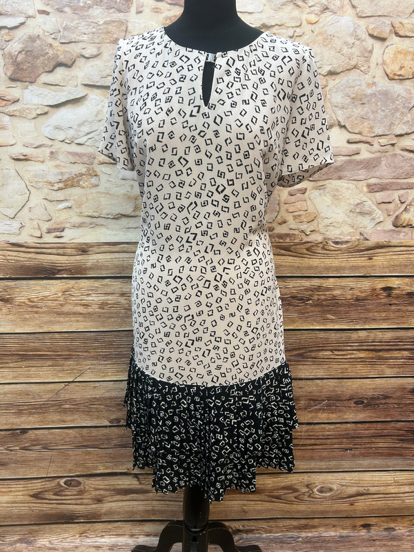 Vintage Kleid 20er Jahre Stil vorne, Gr. 38