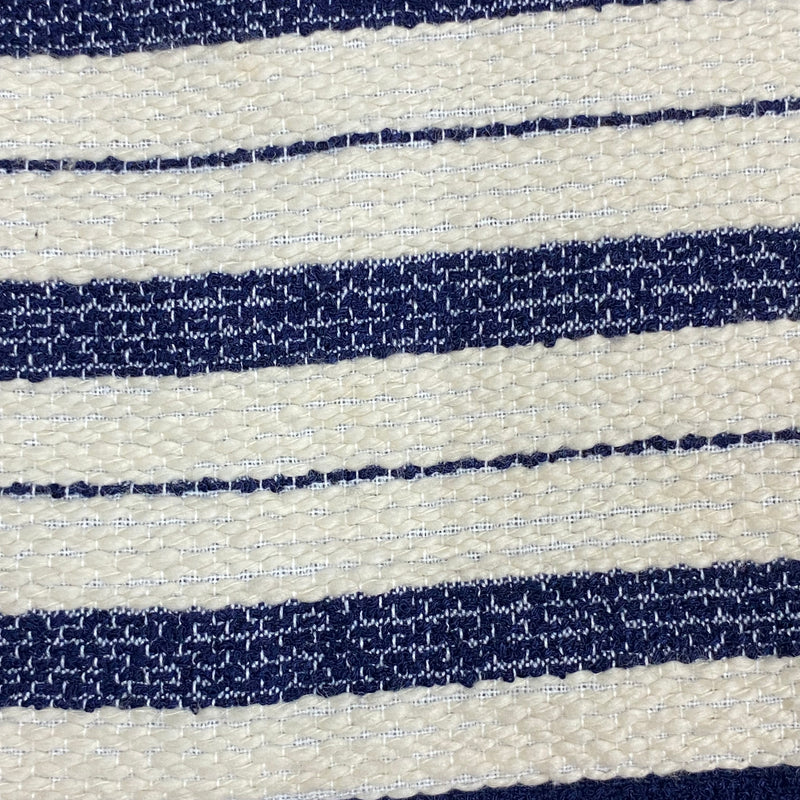 Damen Kleid blau/weiß gestreift, tiefe Tailiie 20er Jahre Stil Gr.36