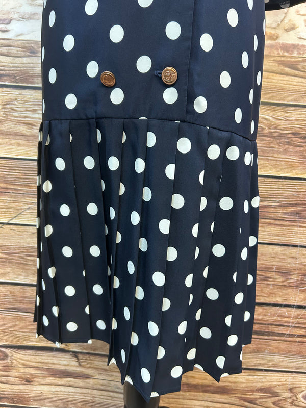 Maritimes Punktekleid Gr. 42/44
