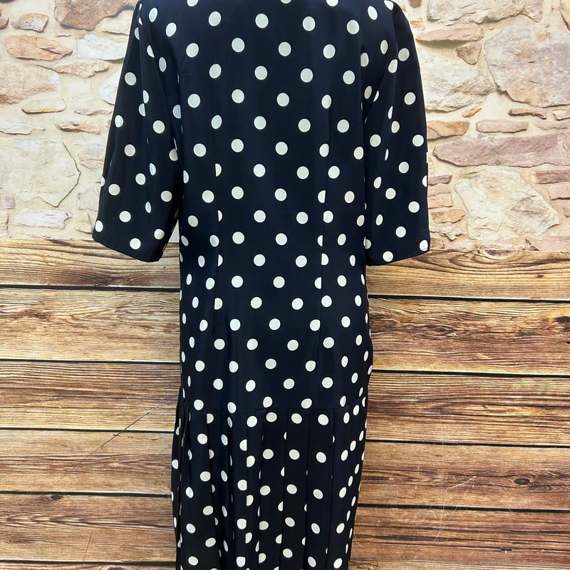 Maritimes Punktekleid Gr. 42/44