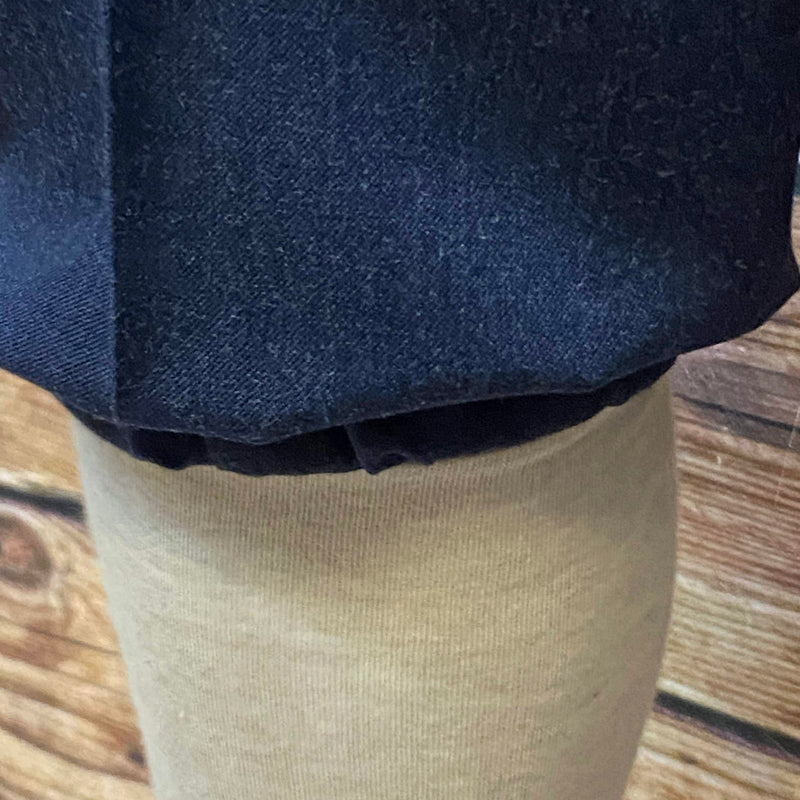 „Seitenansicht Vintage Knickerbocker Schurwolle-Mix mit Beinabschluss“