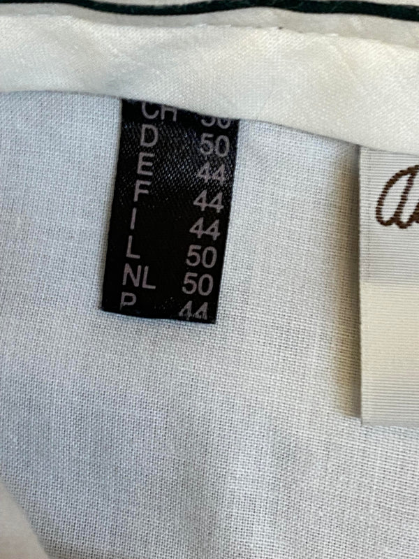 „Innenetikett Angelo Litrico an grauer Vintage-Knickerbocker, Gr. 50“