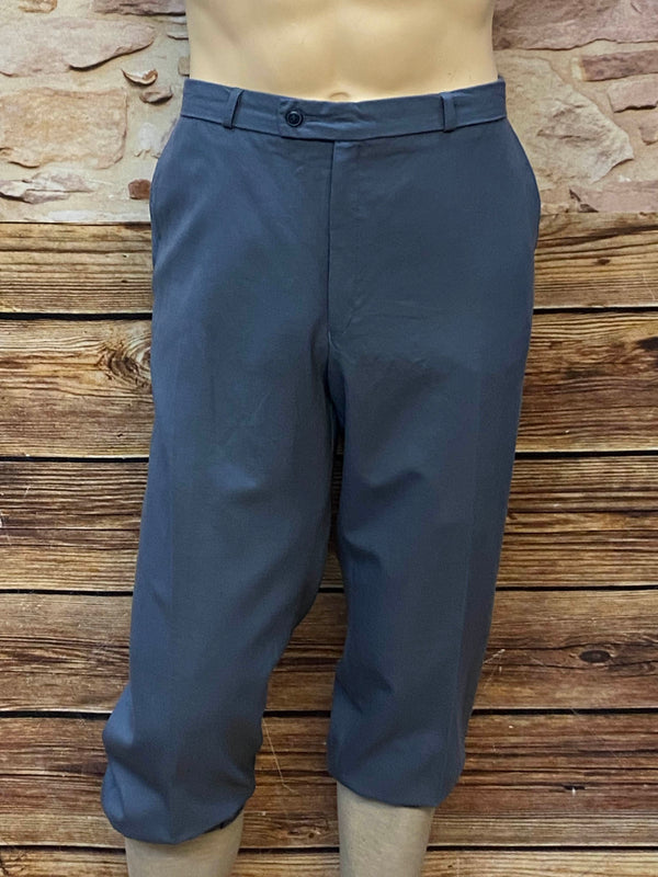 „Vintage Knickerbocker grau aus reiner Schurwolle im 20er-Jahre-Stil, Gr. 52“