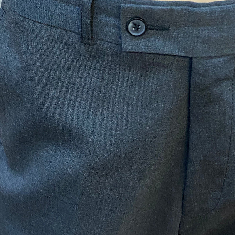 Detail Bund Vintage Knickerbocker Hose anthrazit