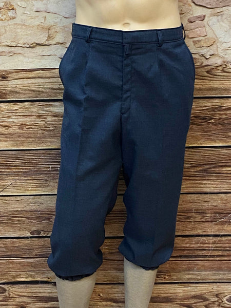 Vintage Knickerbocker Hose in Dunkelblau