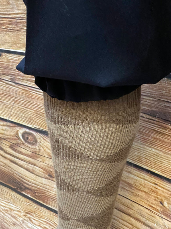 „Vintage Knickerbocker Hose Herren schwarz 20er Jahre Stil Beinabschluss“
