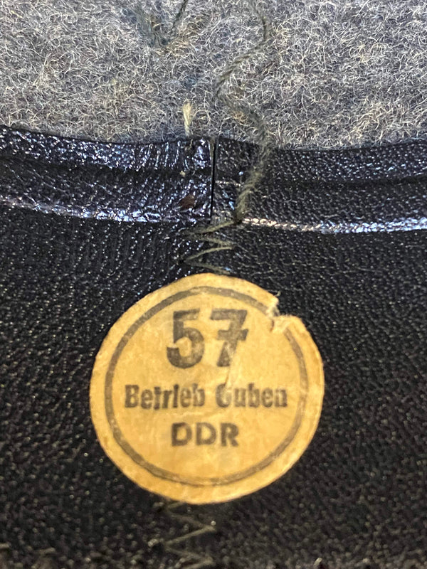 Vintage Herren Hut grau Gr. 57 DDR