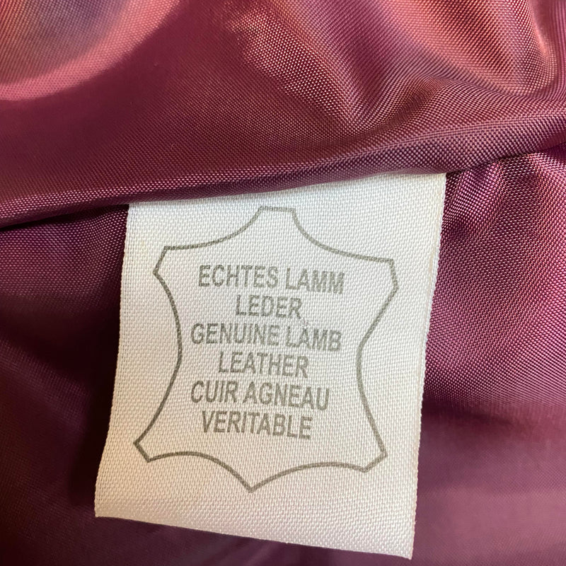 Vintage Herren Weste aus Lammleder Gr. XL