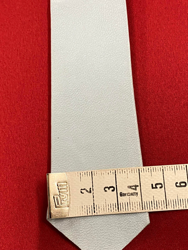 „Maße Vintage Lederkrawatte Made in West Germany“