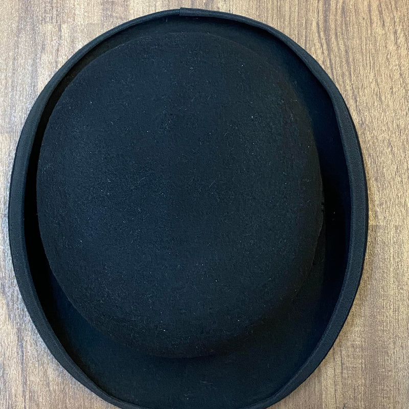 Vintage Herrenhut Melone für 20er Jahre Outfit Obenansicht