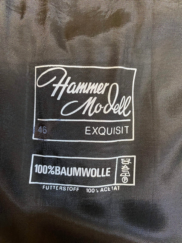 Vintage Samtrock schwarz lang – 20er Jahre Stil & elegante Abendgarderobe Größe 44