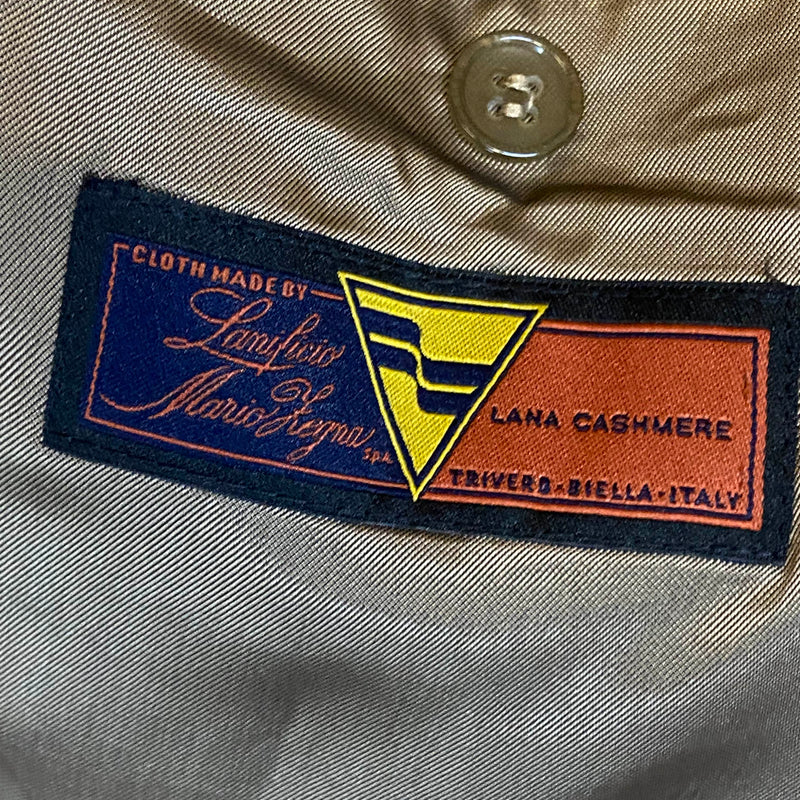 Innenetikett Lanificio Mario Zegna, Lana Cashmere.