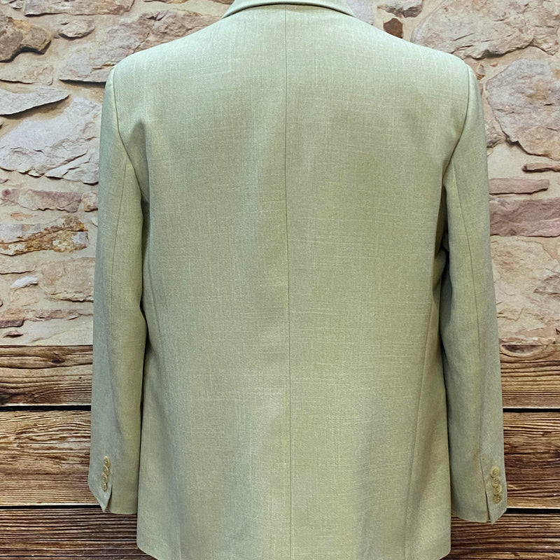 „Vintage Herren Sakko beige Rückansicht klassischer Schnitt“