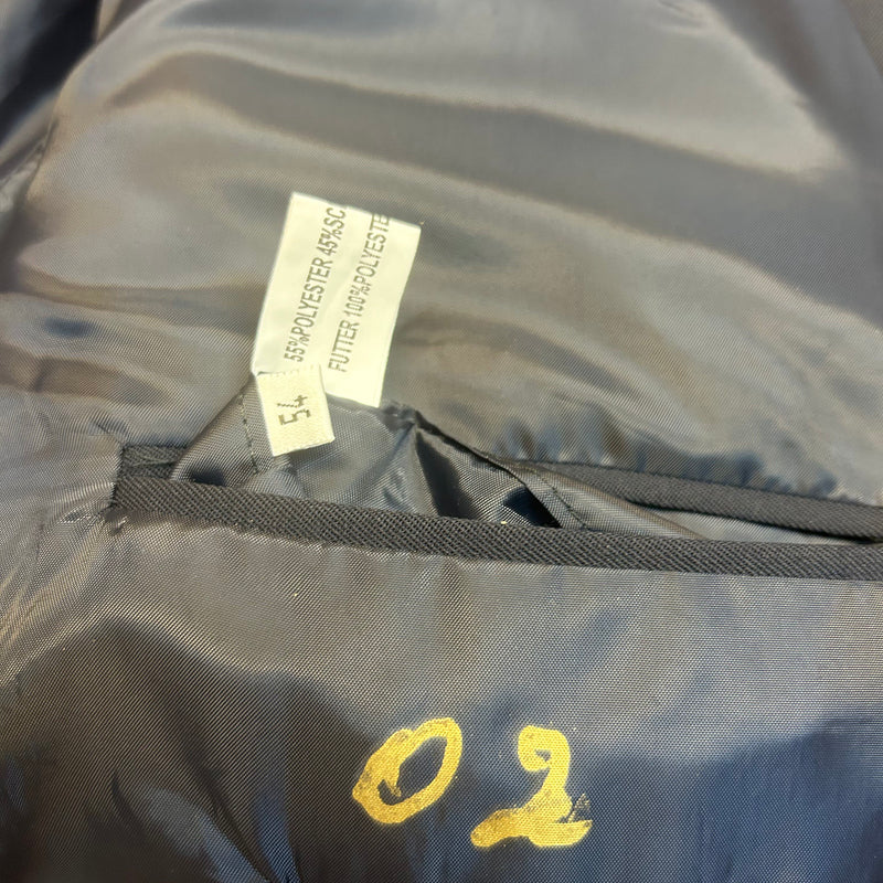Vintage Marine Sakko Größe 54 – Dunkelblau mit goldenen Knöpfen