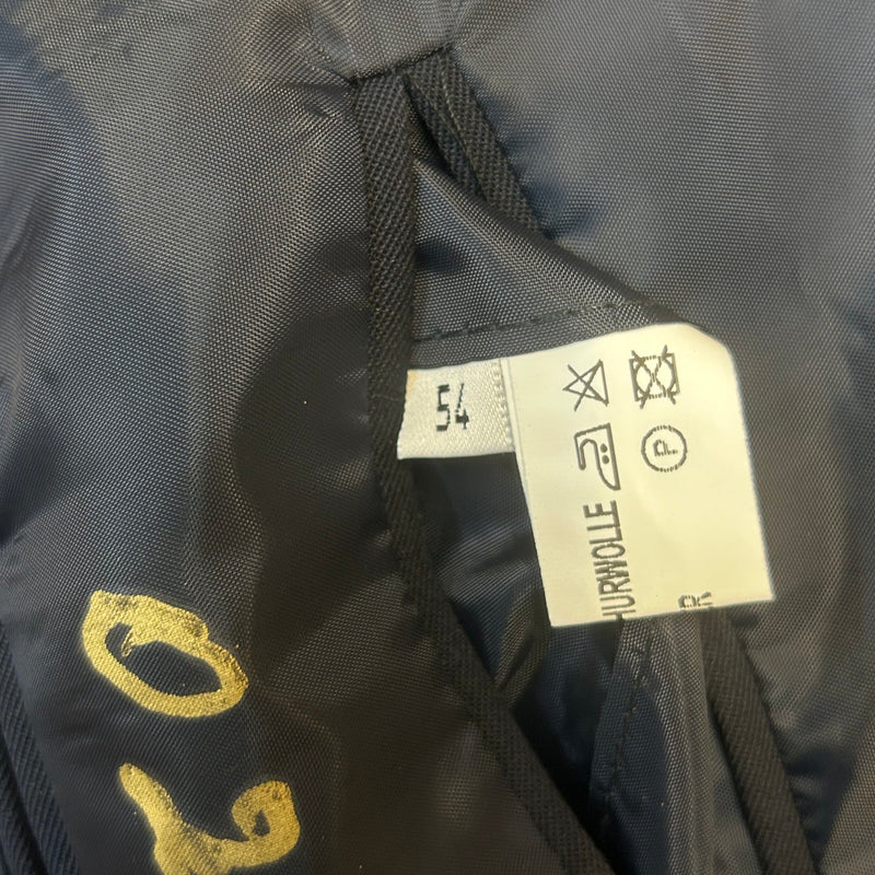 Vintage Marine Sakko Größe 54 – Dunkelblau mit goldenen Knöpfen