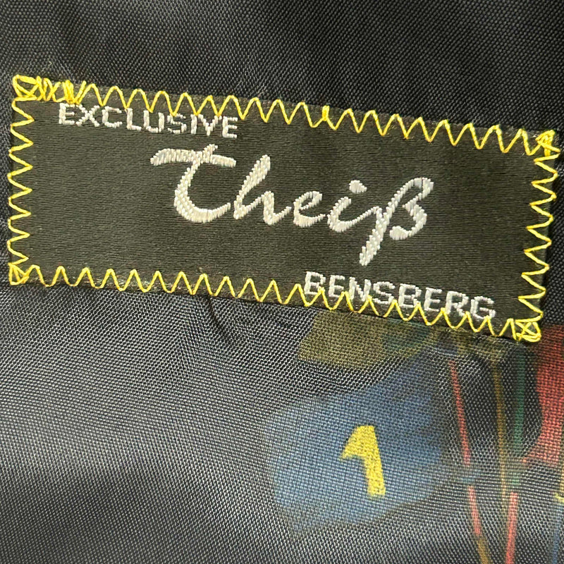 Vintage Doppelreiher Sakko Herren Gr. 27 – Schurwolle, Dunkelblau