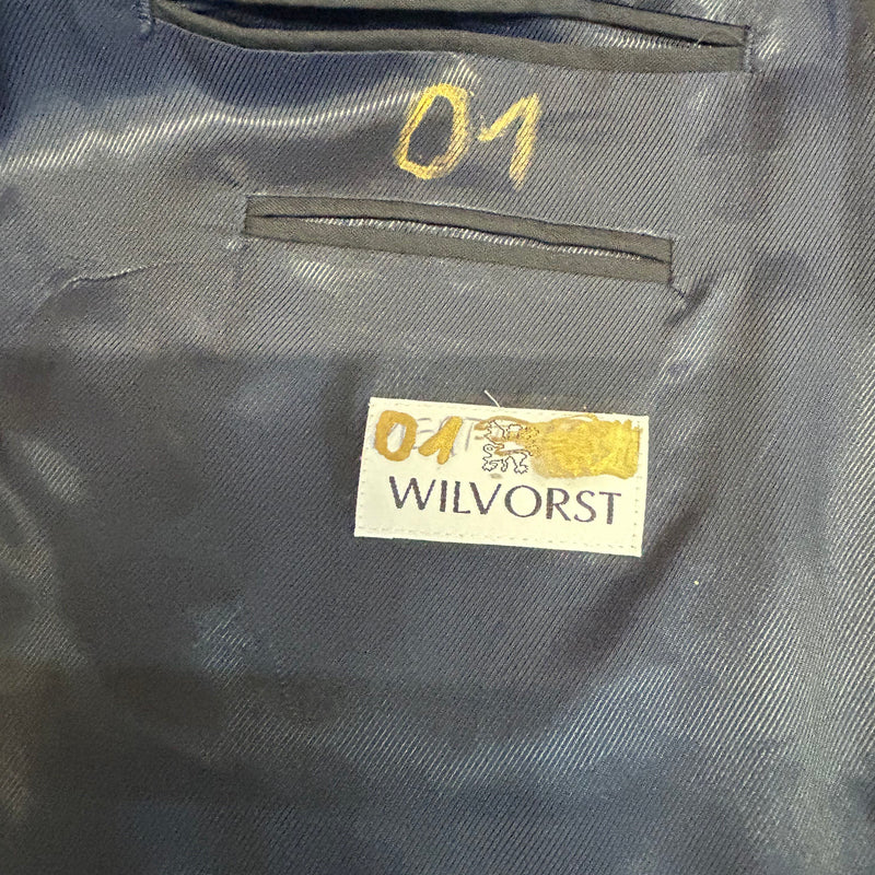 Vintage Uniform Sakko Gr. 28 – Dunkelblau mit Goldknöpfen