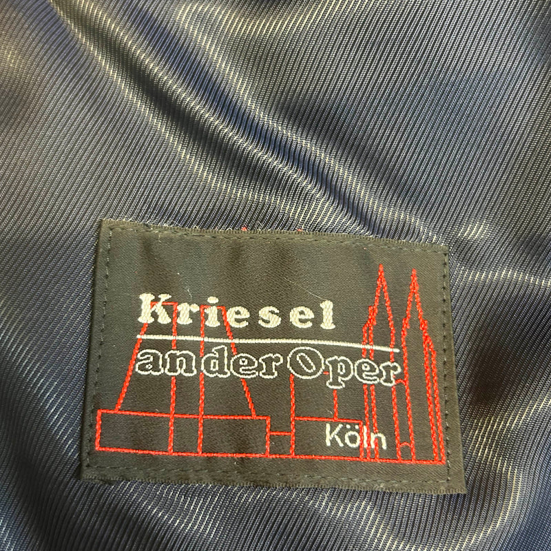 Vintage Uniform Sakko Gr. 28 – Dunkelblau mit Goldknöpfen