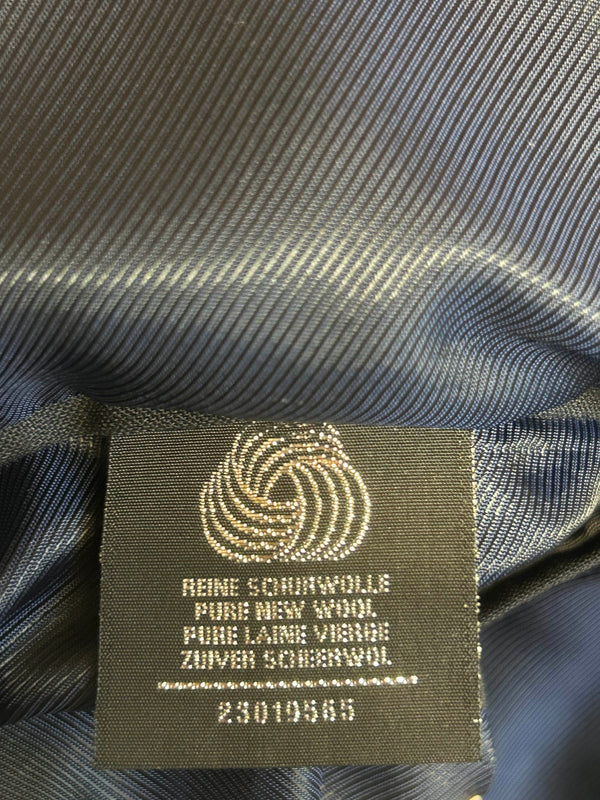 Vintage Uniform Sakko Gr. 28 – Dunkelblau mit Goldknöpfen
