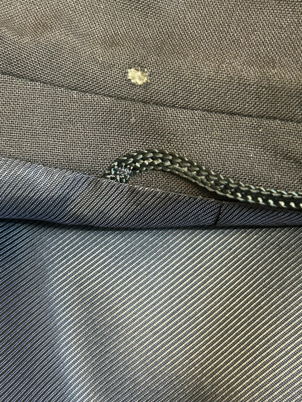 Vintage Uniform Sakko Gr. 28 – Dunkelblau mit Goldknöpfen