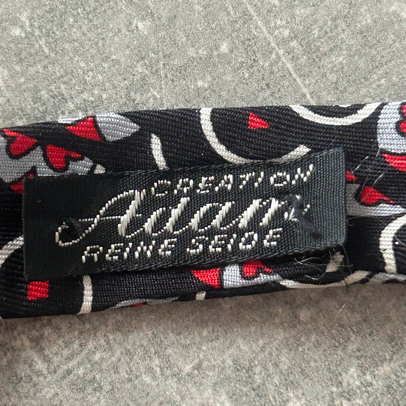 Markenlabel Creation Riwa Reine Seide auf Innenseite der Fliege