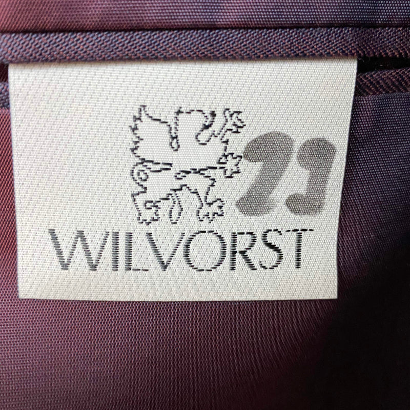 WILVORST Smoking komplett Gr. 29 – Aubergine mit Seide & Zubehör