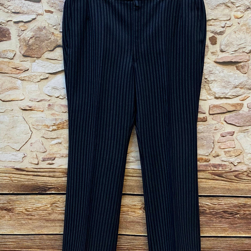 Gestreifte Vintage Stresemannhose für Herren in vollständiger Ansicht
