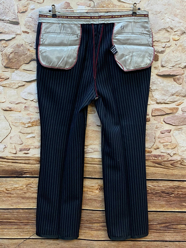 Innenfutter und Verarbeitung der Vintage Stresemannhose