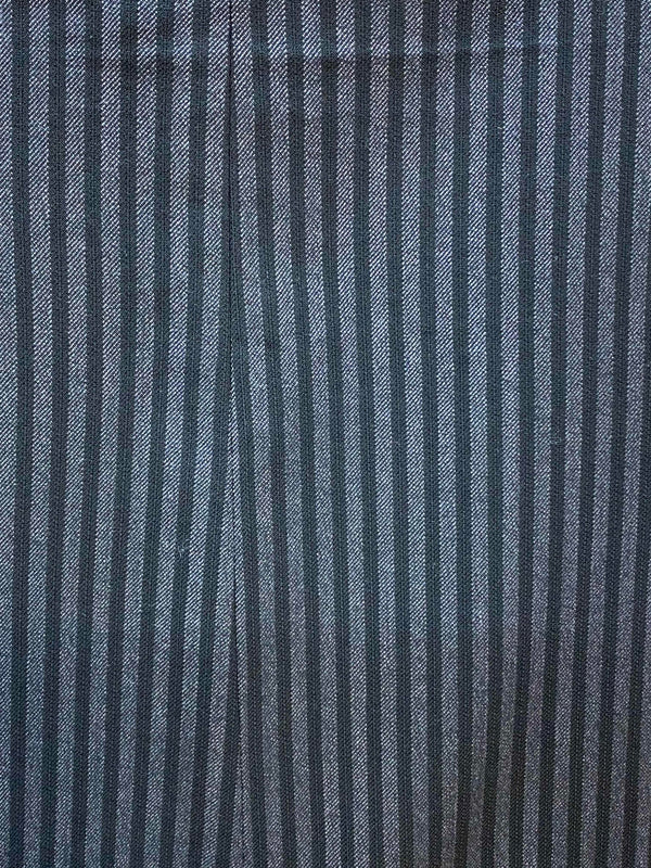 Schwarz-graues Streifenmuster der Vintage Stresemannhose