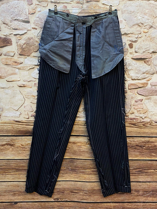 Innenverarbeitung der handgefertigten Stresemannhose
