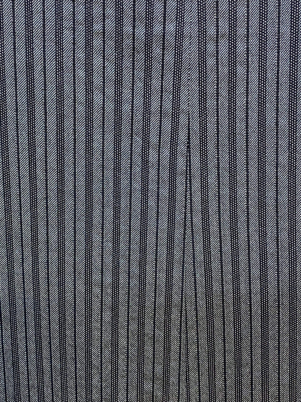 Strukturiertes Streifenmuster der Vintage Stresemannhose