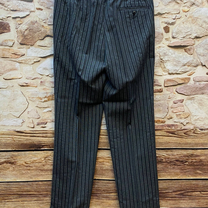 Rückseite der Vintage Stresemannhose mit Gesäßtasche