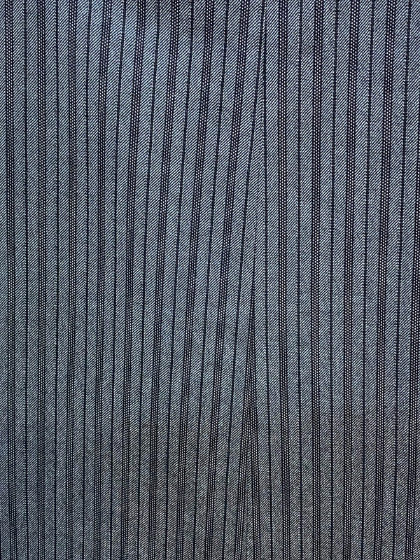 Strukturiertes Streifenmuster der Vintage Stresemannhose