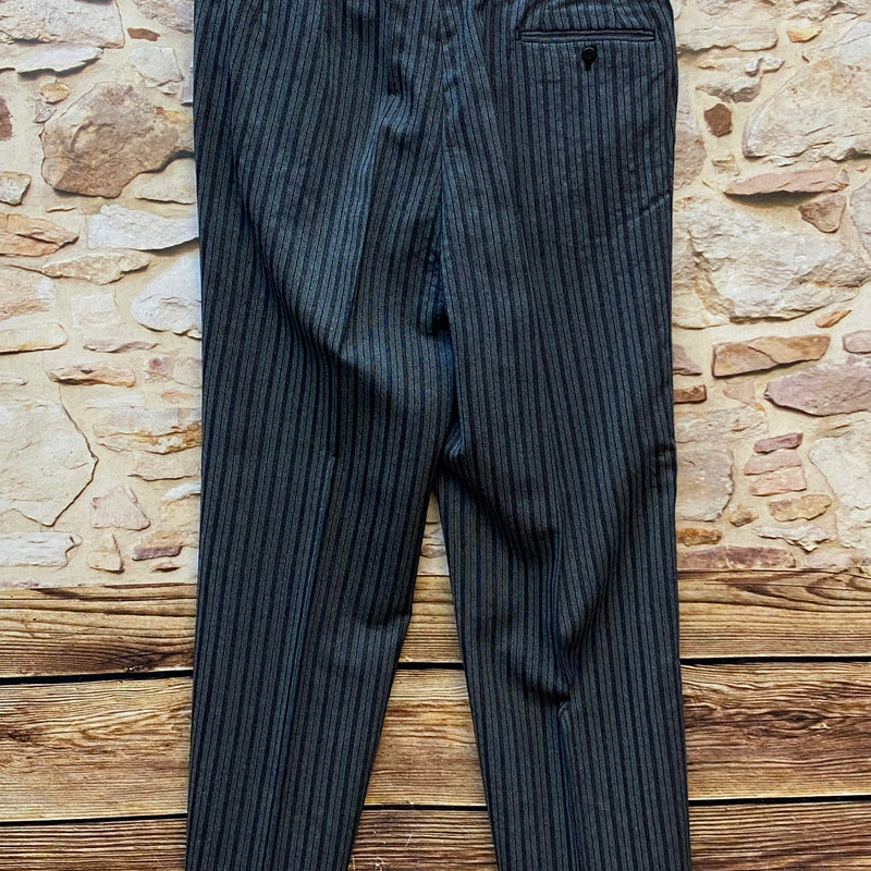 Rückseite der Vintage Stresemannhose mit Gesäßtasche