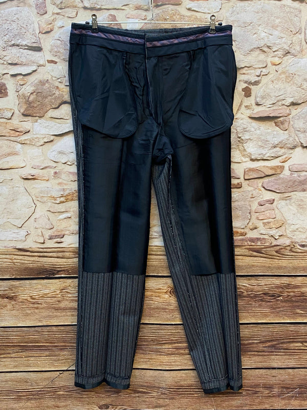 Abgefütterte Vorderbeine der Vintage Stresemannhose