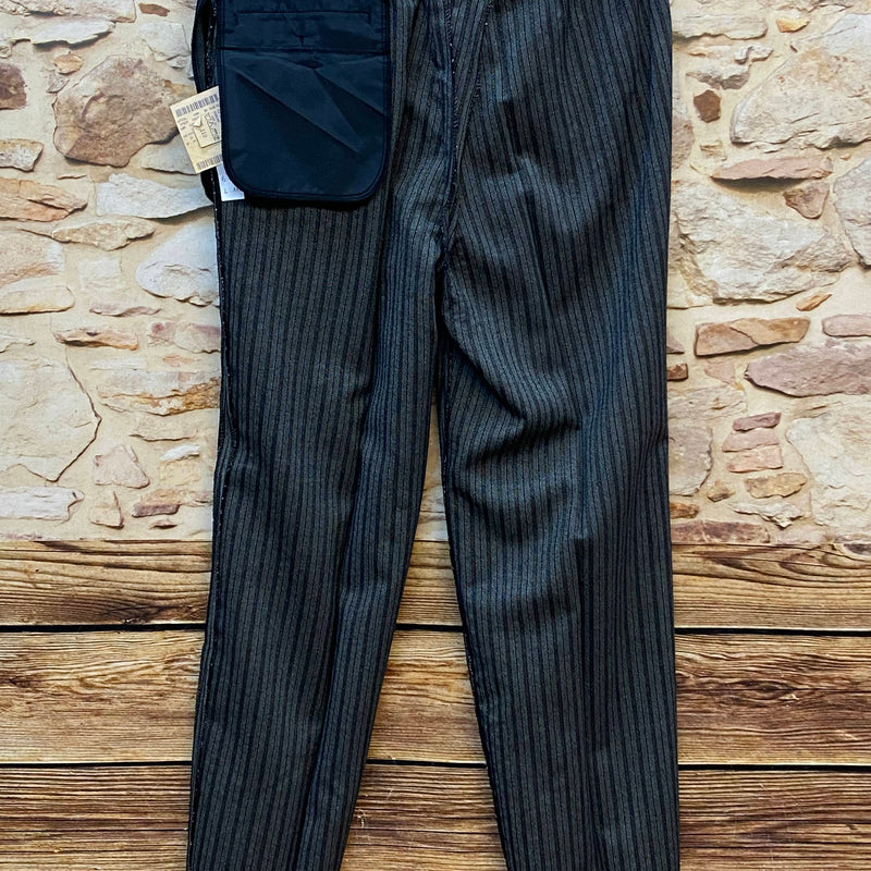 Innenfutter der gestreiften Vintage Stresemannhose