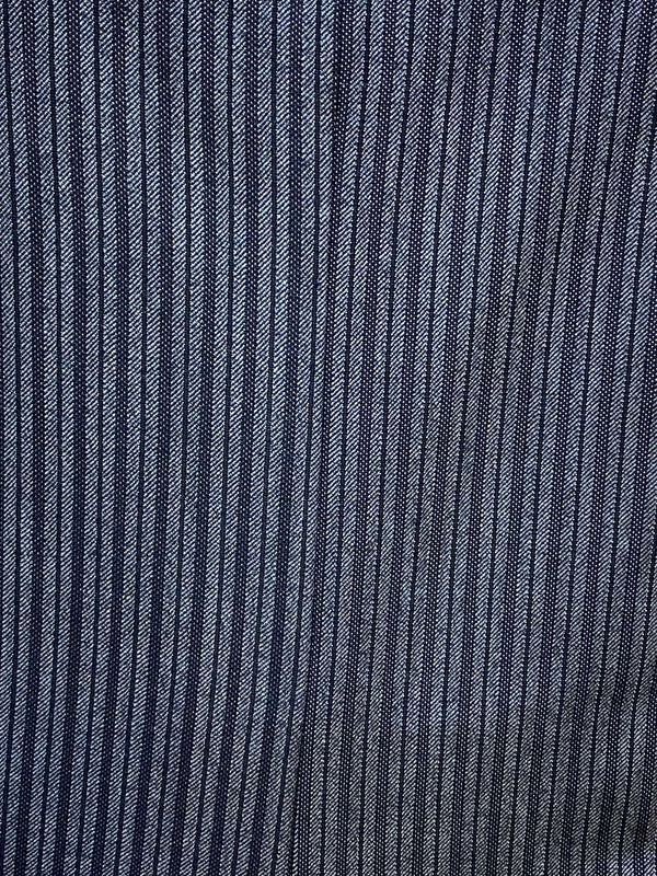 Grau-schwarzes Streifenmuster der Vintage Stresemannhose