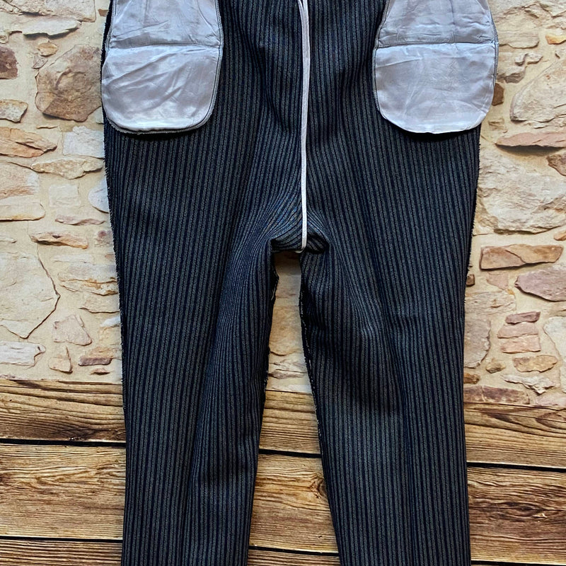 Rückseitige Innenverarbeitung der Vintage Stresemannhose