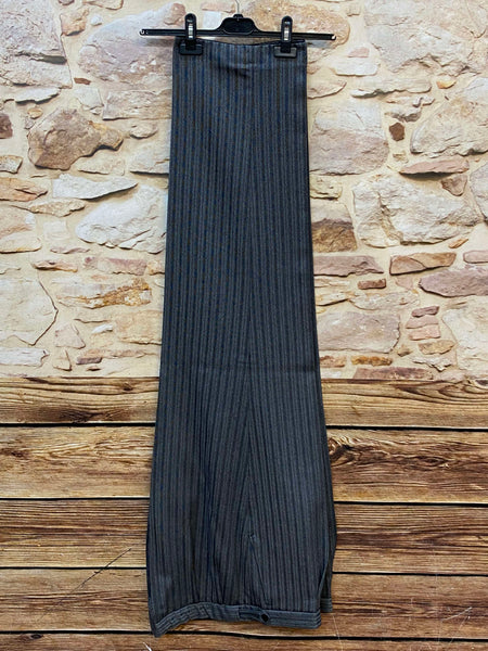 Vintage Stresemannhose für Herren in Grau-Schwarz