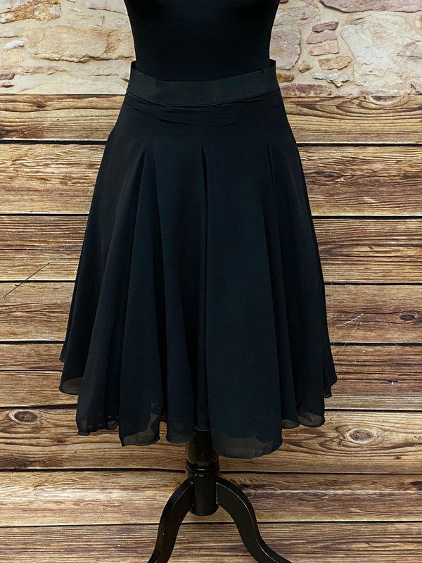 „Vintage Tellerrock schwarz 50er Jahre Rockabilly Petticoat Stil Damen“