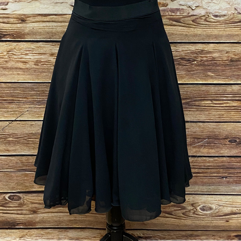 „Vintage Tellerrock schwarz 50er Jahre Rockabilly Petticoat Stil Damen“