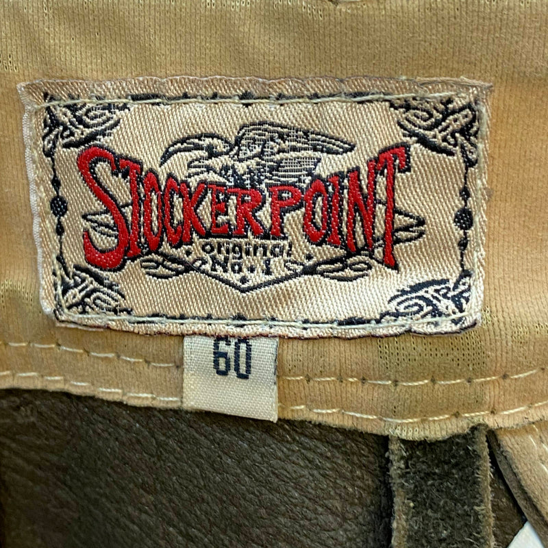 Stockerpoint Kniebund Lederhose Gr. 60 Braun