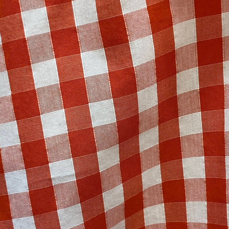 Trachtenhemd Herren rot weiß kariert Gr. 44 REDFORD Vintage, Ansicht 3