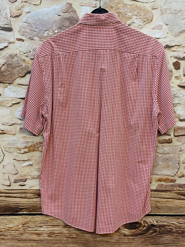 „Secondhand Trachtenhemd Herren Größe 41 im klassischen Landhausstil“