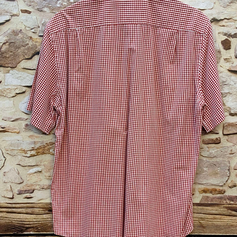 „Secondhand Trachtenhemd Herren Größe 41 im klassischen Landhausstil“