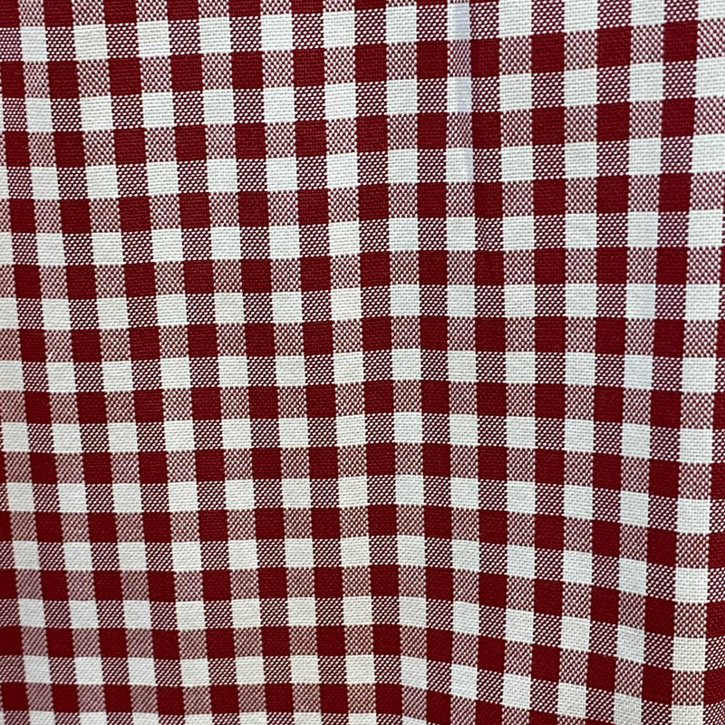 Van Laack Herrenhemd Rot-Weiß Kariert Gr. 41 – Kurzarm Trachtenhemd mit Button-Down-Kragen, Ansicht 4