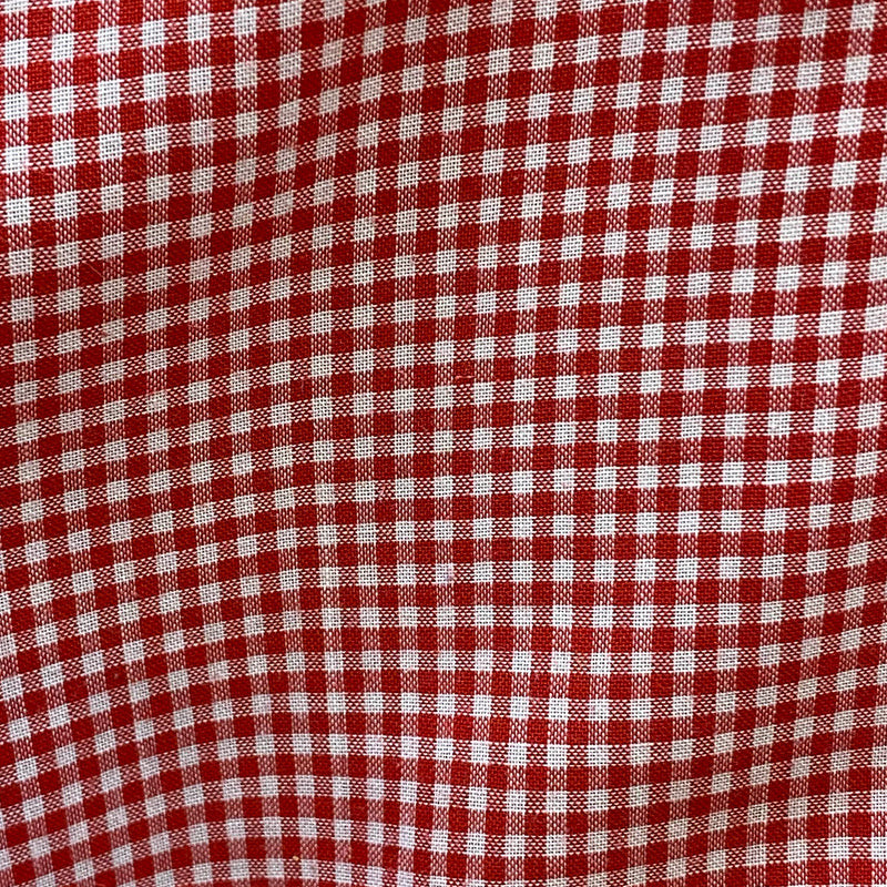 Vintage Trachtenhemd Herren Rot-Weiß Fein Kariert Gr. 42 – C&A Nil, Ansicht 4