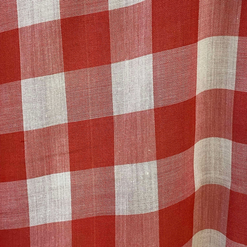 Vintage Herren Trachtenhemd Gr. 40 rot weiß kariert, Ansicht 3