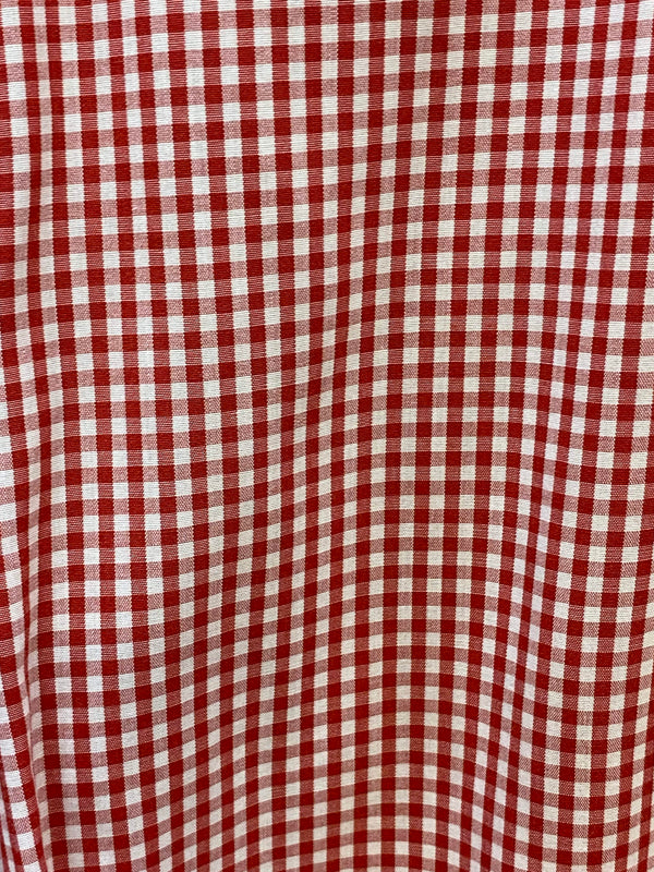 Vintage Trachtenhemd Herren Gr. 41 rot weiß kariert Gilberto Classic, Ansicht 4