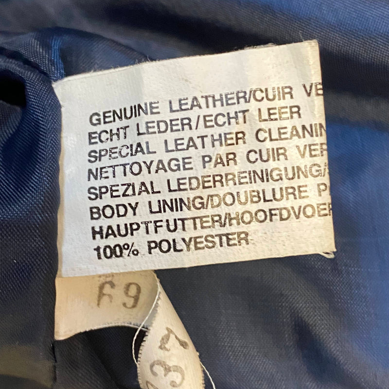 Vintage Leder Trachtenweste Herren Gr. 48, Ansicht 5